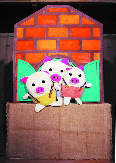 儿童英语故事三只小猪